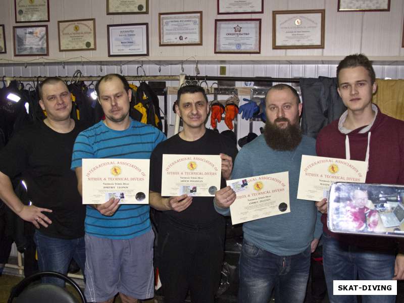 «Нормоксический квартет из Брянска» получил сертификаты «ТРИМИКС»