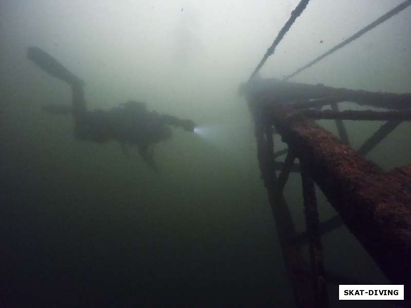 Объект "ЭО 4111" нанесен на подводную карту Брянска