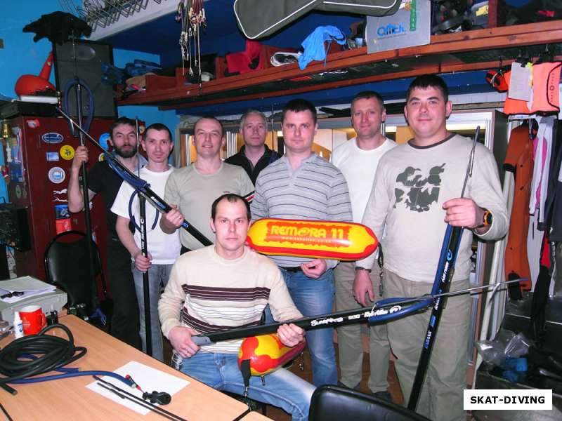 Впервые в Брянске прошел семинар по морской подводной охоте