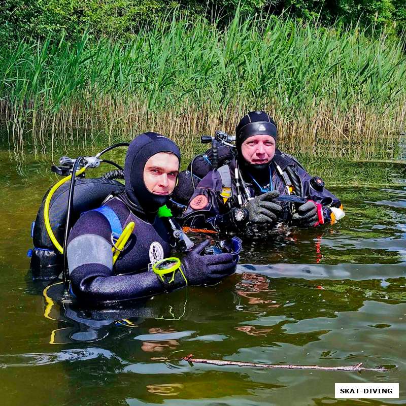 Особо не доставили хлопот инструктору