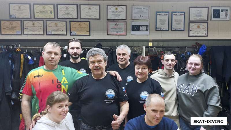 "Плывём и ныряем вместе" при поддержке Фонда президентских грантов