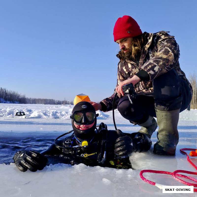 Четвертая подледная нырялка сезона стала пока самой массовой