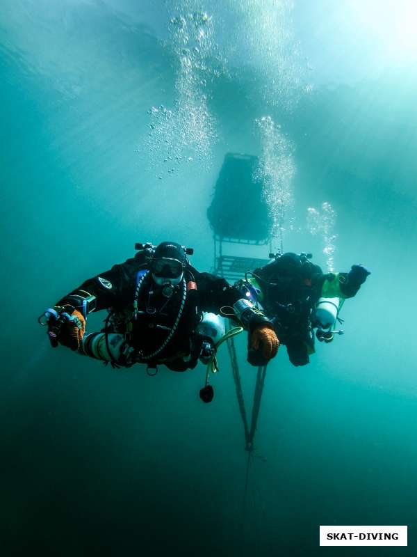 Технодайвер Дмитрий Федорук и технодайвер Родион Филиппов!