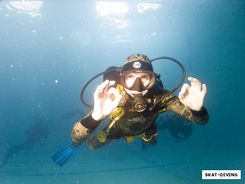 Первое занятие по курсу Rescue Diver (Дайвер-спасатель)