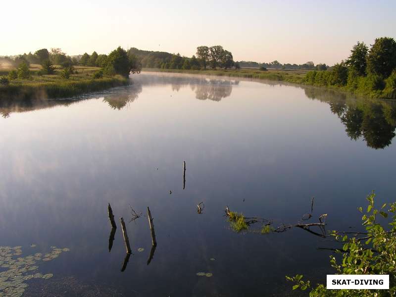 река Сейм в Курской области