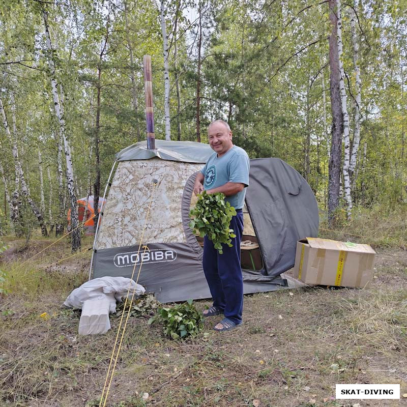 Платоненков Юрий, чем прохладнее на улице, тем милее сердцу его банька