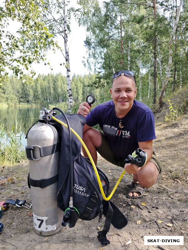 Петрухин Дмитрий, фотогеничный аквалангист