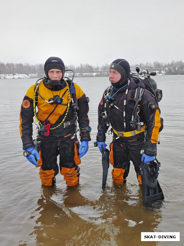 Щербаков Дмитрий, Азаркин Юрий, не так часто приезжающий на открытую воду Юрий силится вспомнить, как зовут напарника