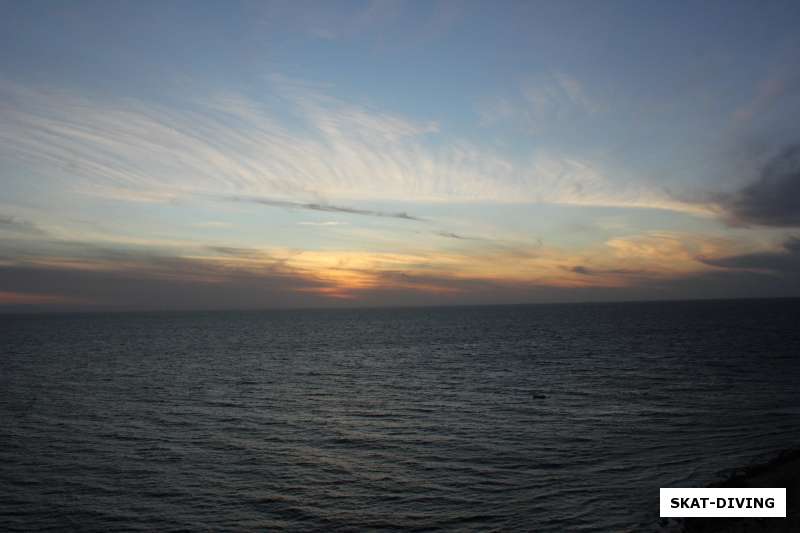 Закат над Красным морем