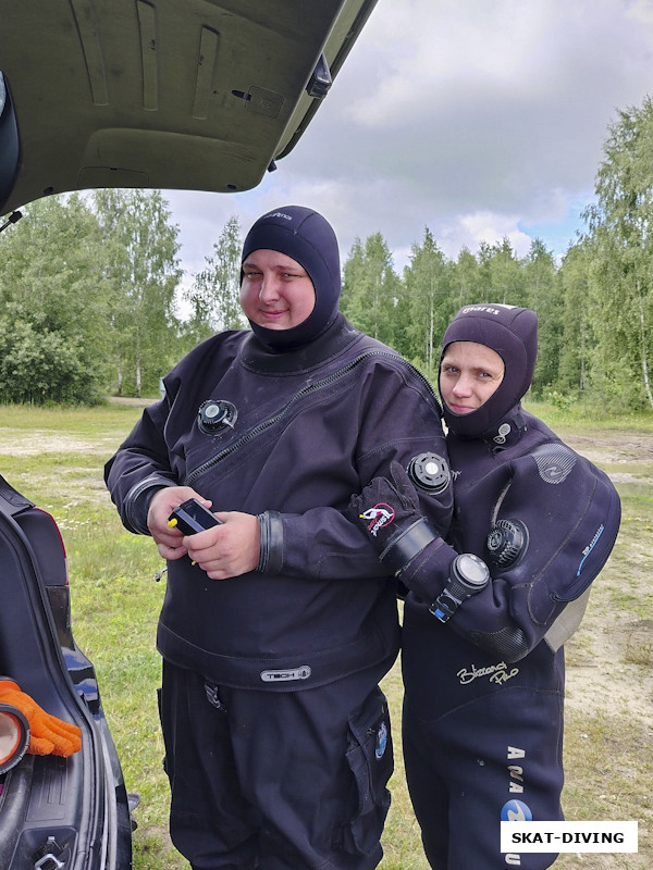 Филиппов Родион, Филиппова Людмила, первый выход в DRY SUIT свет со своим лучшим