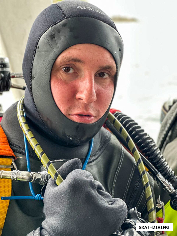 Федорук Дмитрий, в самой дальней дайв-поездке в его подводной жизни
