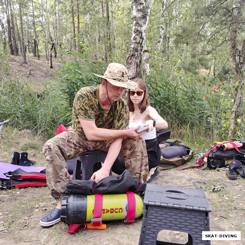 Кондратьев Павел, Кондратьева Анна, на сей раз в помощниках на берегу дочь