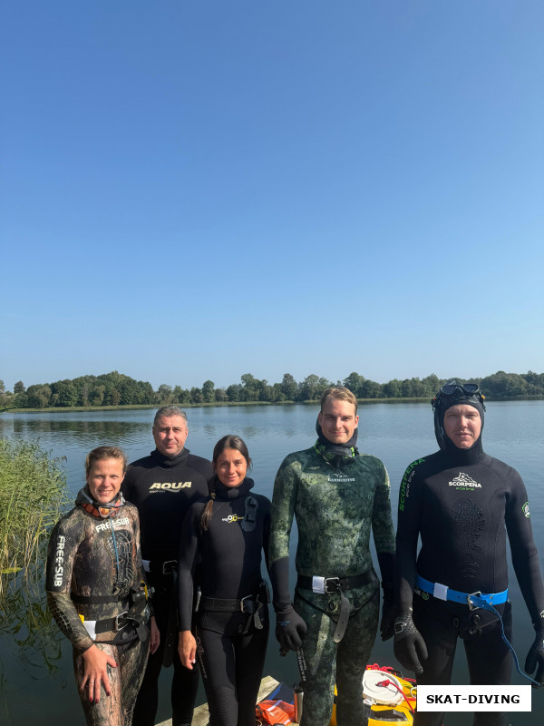Филиппова Людмила, Жученков Ян, Карташова Елена, Палехин Владислав, Потапов Семён, пора нырять