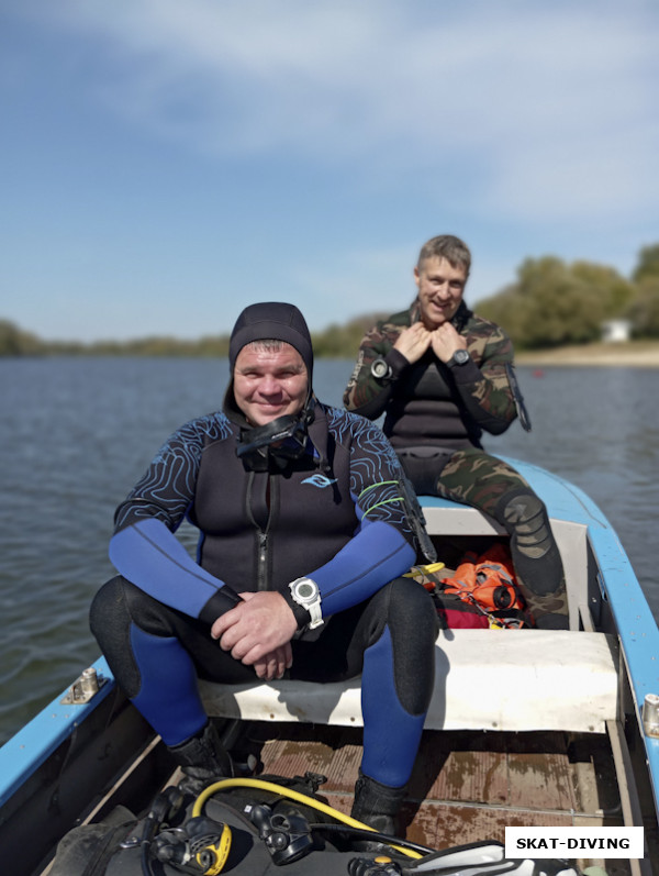 Филиппов Алексей, Куськин Игорь, если первый нервничал в непривычных условиях, то второй искренне удивлялся и открывал для себя что-то новое