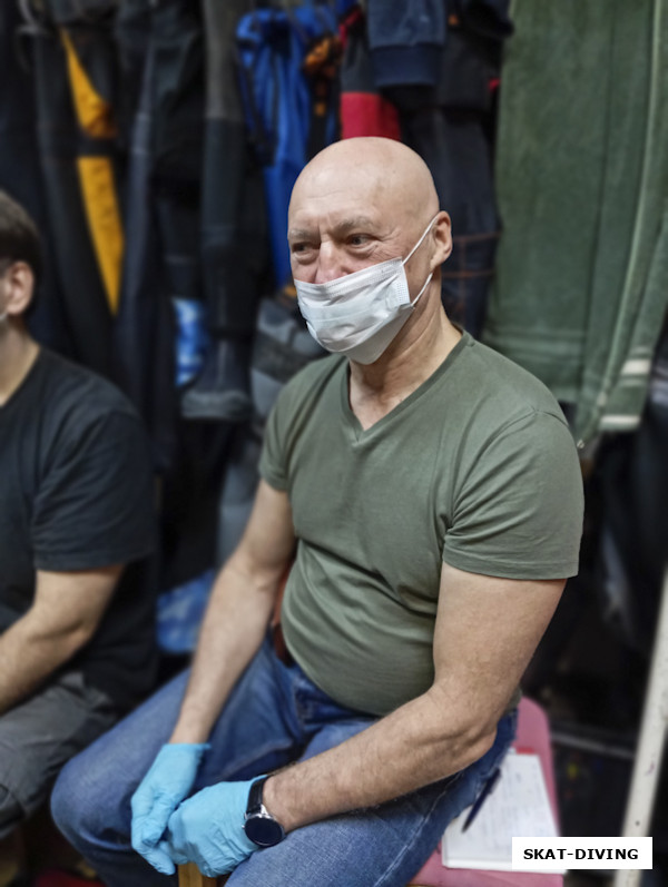 Гладкий Вячеслав, один из клубных патров почтил семинар своим приятным визитом