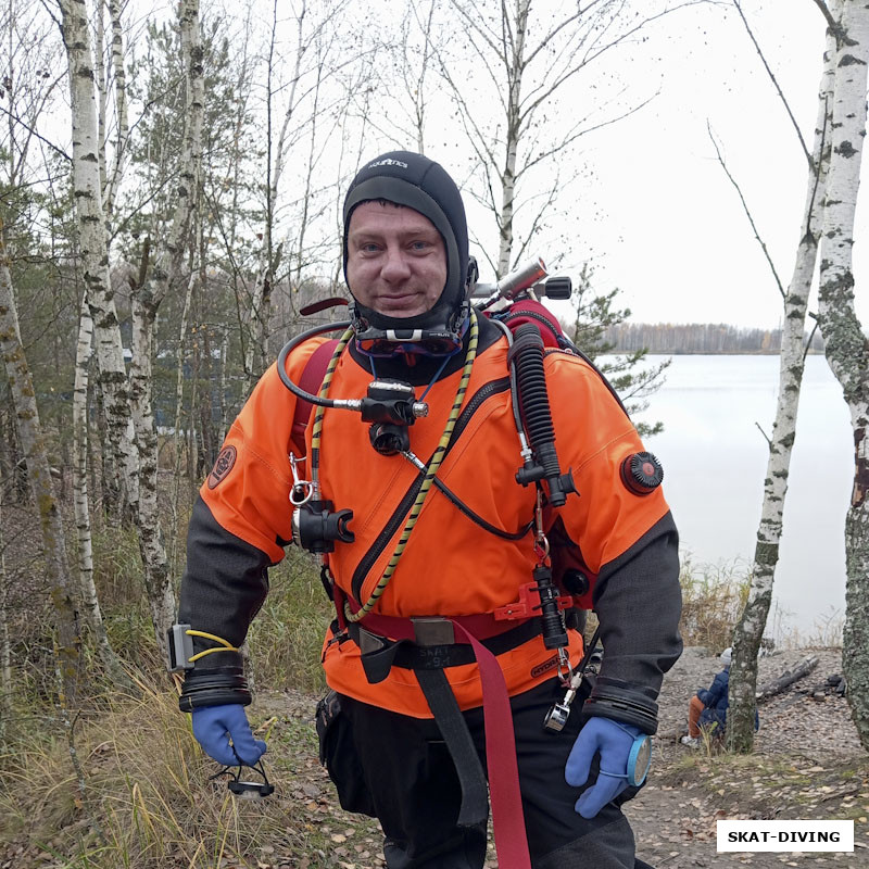 Касилов Евгений, и его первый выезд на открытую воду со спаркой за спиной