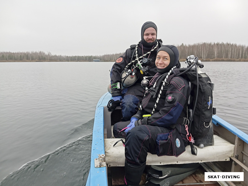 Каняхин Евгений, Сканцева Павлина, RUSTY-DIVERS отправляются на очень красивую нырялку