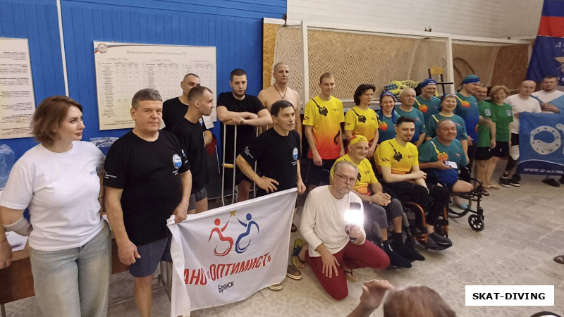 Брянская команда заняла	2-е место в общем командном зачёте, 1-е место в эстафете, 2-е и 3-е место в полосе препятствия, 2-е и 3-е место в подводном биатлоне, 2-е место в "Ночном дайвинге".