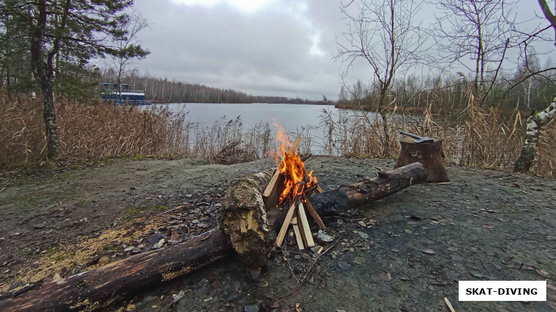Несмотря на прогнозы, погода дала нам комфортно отнырять всю программу