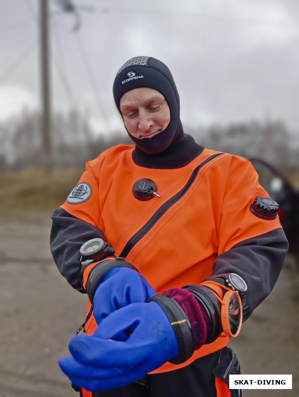 Куськин Игорь, продолжает собирать бесценный опыт холодной нырялки