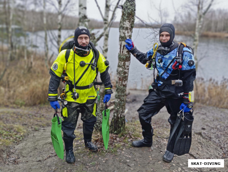 Ветров Евгений, Палехин Владислав, смена напарников позволяет понять что-то новое, ведь у каждого есть свои особенности ныряния