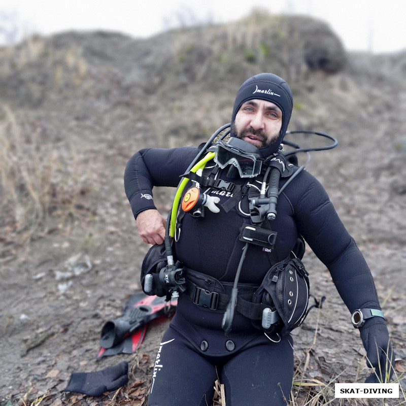 Афанаскин Александр, с клубным холодноводным почином!