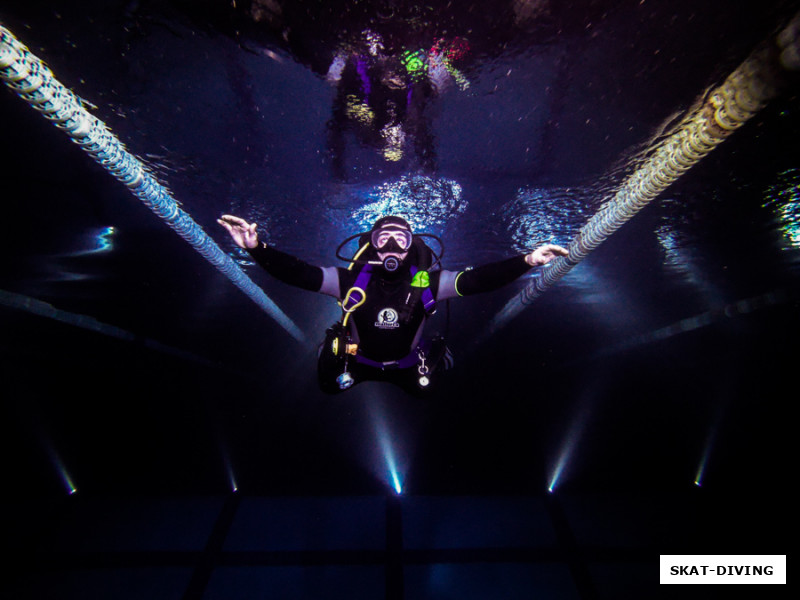 Вокрячко Сергей, бреющий полет в дайвинге - это под самым небом, а не у земли...