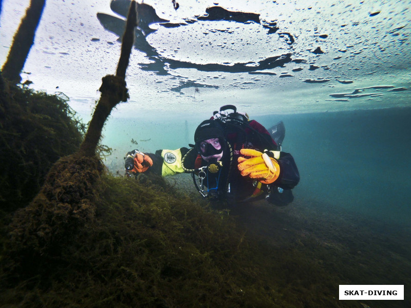 Федорук Дмитрий, яркие перчатки позволяют хорошо видеть руки напарника, а значит и знаки
