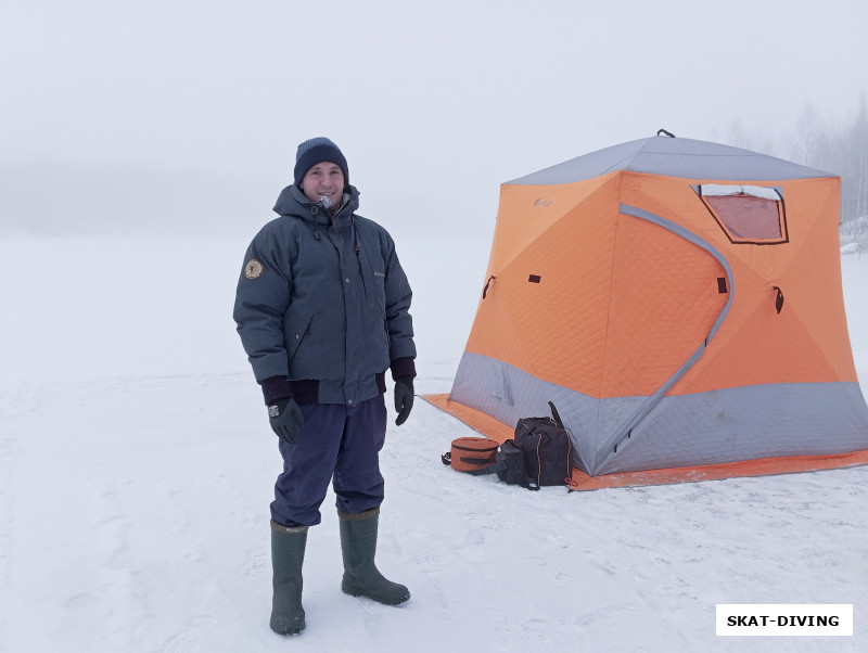Федорук Дмитрий, во время путешествия на остров Рудольфа