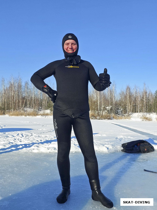 Илюхин Евгений, послание всем, кто еще не бывал подо льдом!