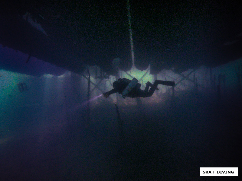 Филиппов Родион, пытаемся померить размер плавучего дома Родионами