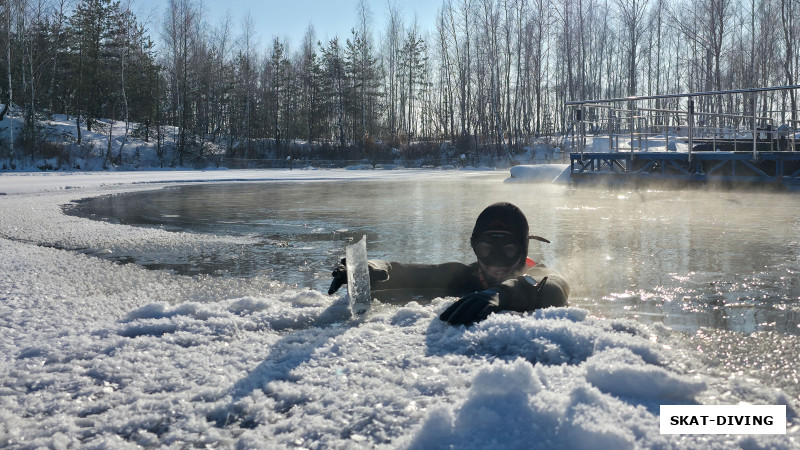 Филиппова Людмила, вот такая уникальная нырялка возможна в Брянске, практически как в Десногорске