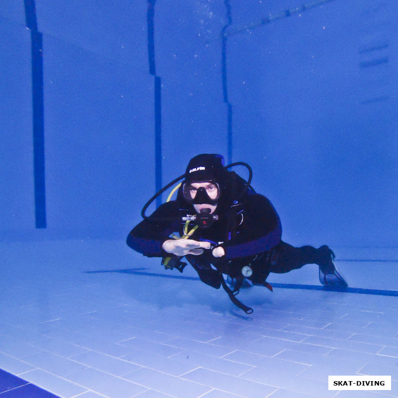 Шевченко Андрей, умение поддерживать глубину за счет легких - основа курса