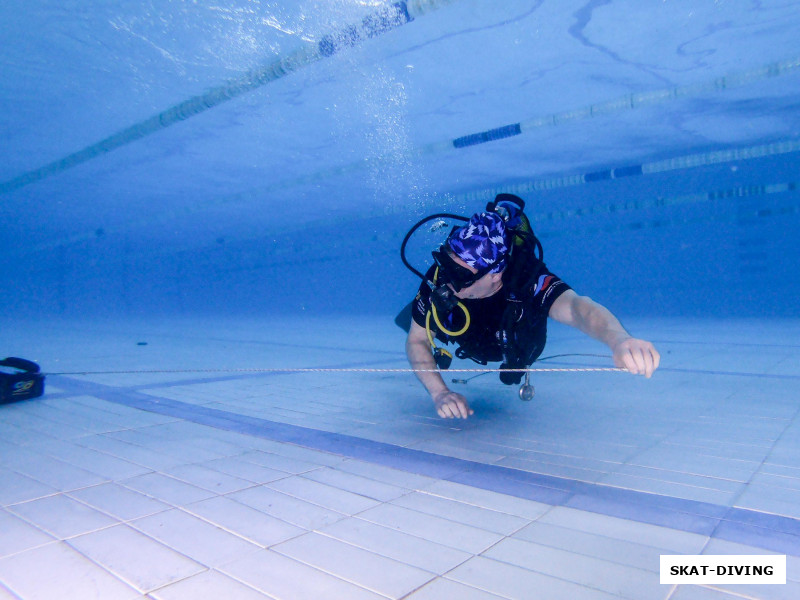 Парфенов Николай, во время подготовки второго этапа соревнований