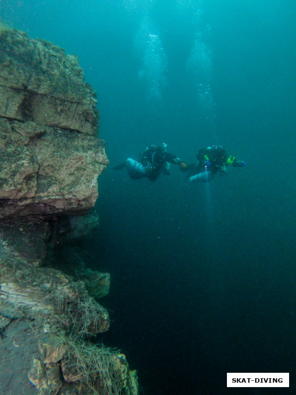 Филиппов Родион, Федорук Дмитрий, "безмятежное парение" - по настоящему понять Голубое озеро сложно в первые свои приезду туда