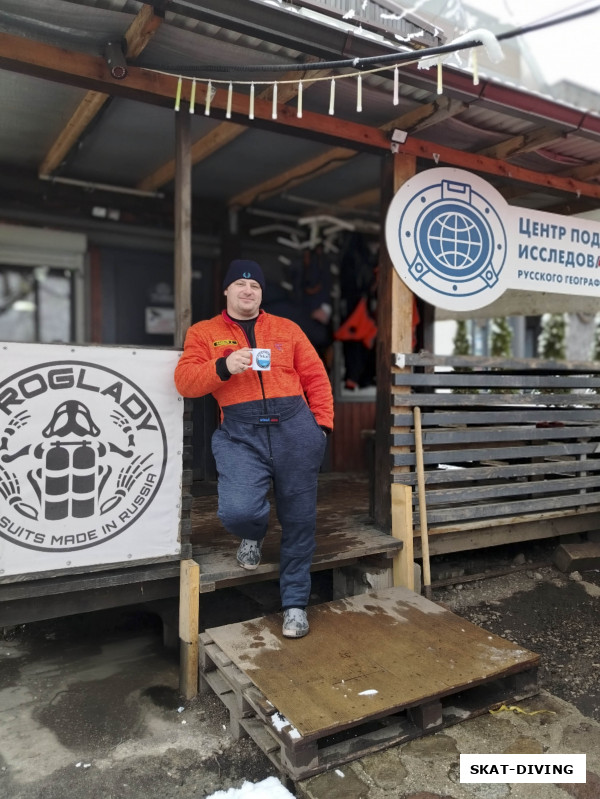 Касилов Евгений, первый шаг сделан, Голубое озеро теперь тихо будет шептать по ночам "глубже"