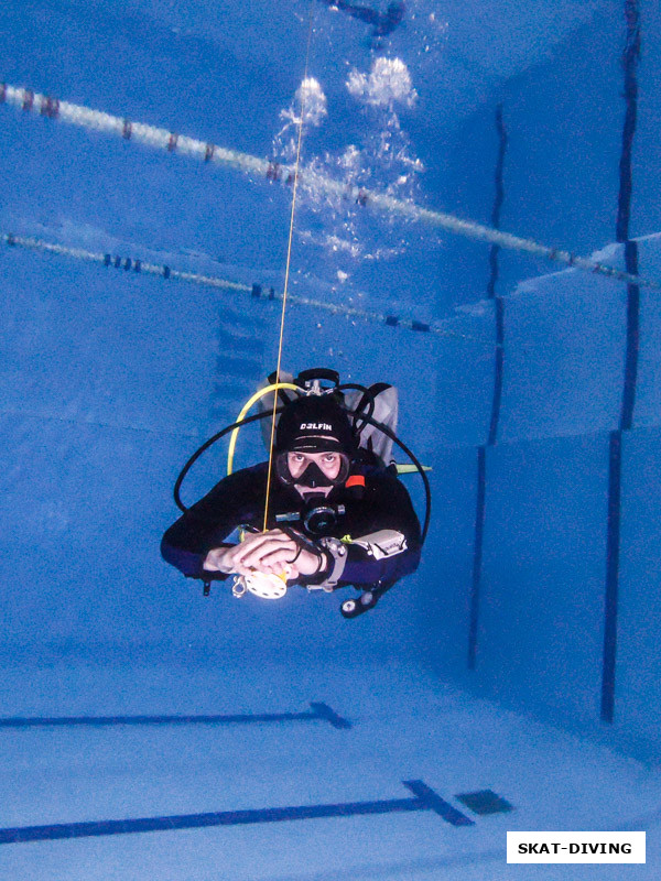 Розинкевич Игорь, а мы повисим на буях немного, да поедем сдавать выпускной экзамен на открытой воде...