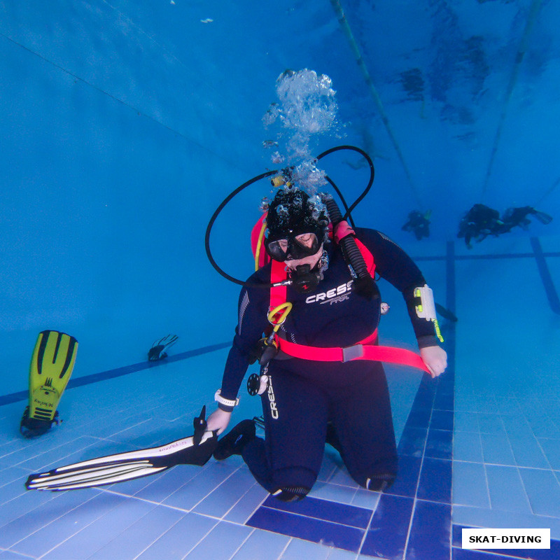 Ульянова Анастасия, есть время "отбросить ласты" и есть время их надеть