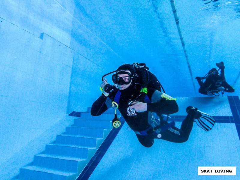 Вокрячко Сергей, когда кнопка поддува перестала работать - круг с аварийным поддувом BCD