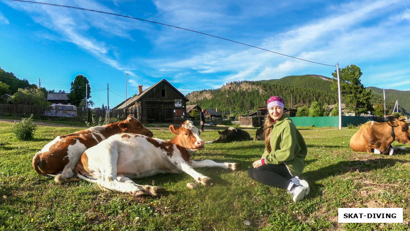 Кожемякина Снежана, в детстве для нее это было привычным