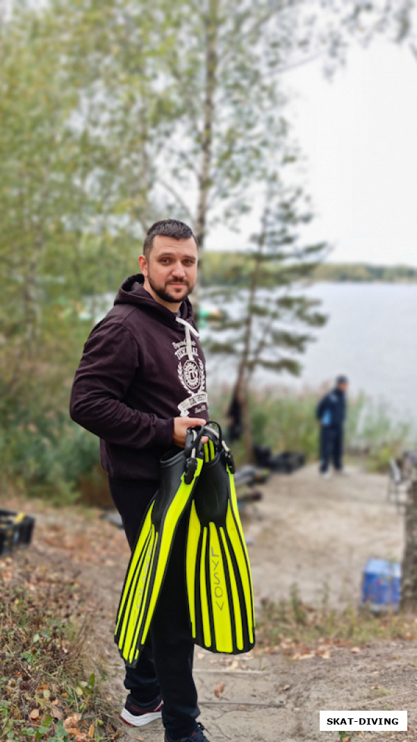 Лысов Дмитрий, когда у тебя новые ласты, именно они должны быть в фокусе на фото