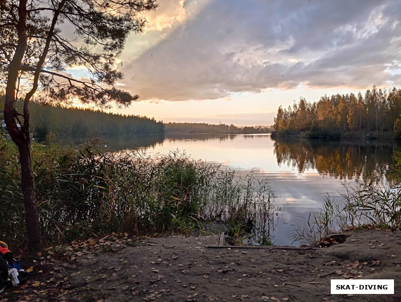 Золотая осень на Керамзите, все как в анонсе написали