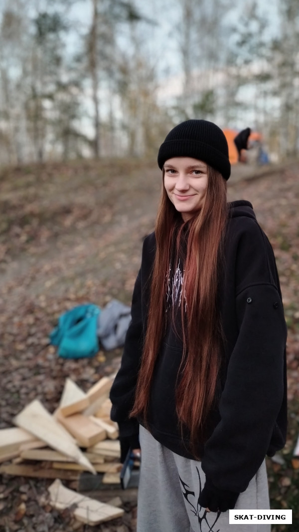 Платоненкова Анастасия, заявила, что в формате группы поддержки ей тоже нравится участие в выезде