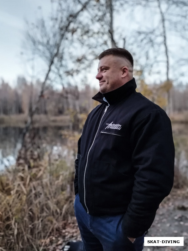 Касилов Евгений, приехал на берег с новым спарочным крылом