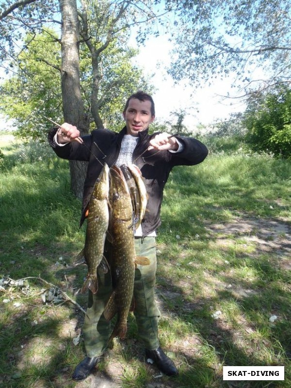 Николаенков Сергей, щука 6.5 кг