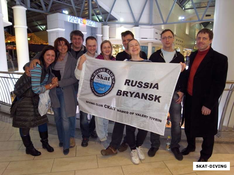 Встреча с друзьями клуба СКАТ в Москве по дороге на Белое море