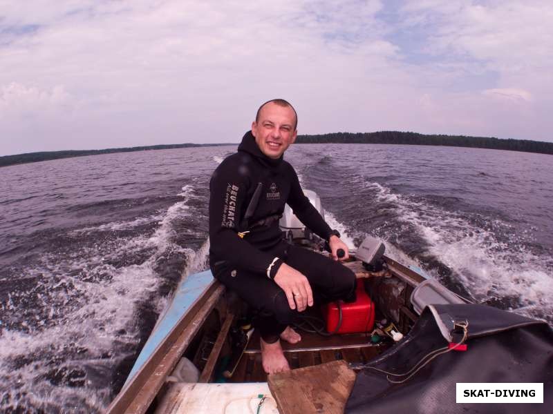 Ильюшин Дмитрий, охота накануне сдачи открытой воды