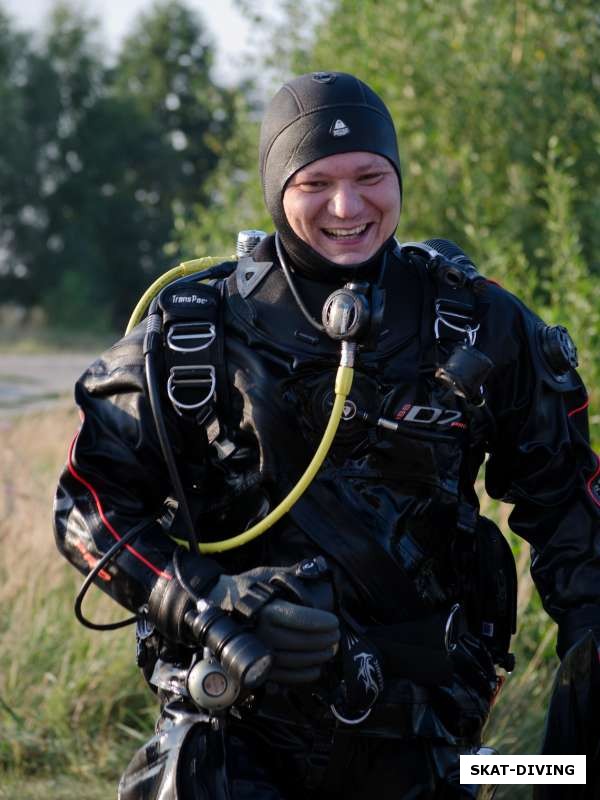 Ильяшенко Кирилл, улыбка аквалангиста