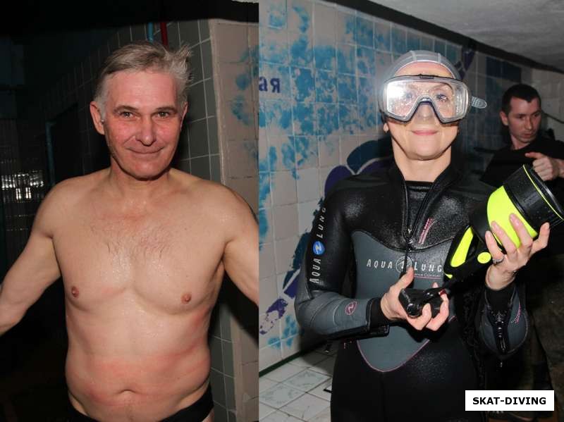 Истомин Дмитрий, Симутенкова Ирина, посещение подводного царства поднимало настроение всем