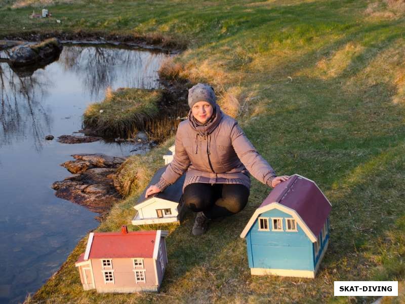 Николаенкова Александра, когда надоедало рыбачить, девчонки отправлялись наводить ужас на крохотные норвежские деревеньки